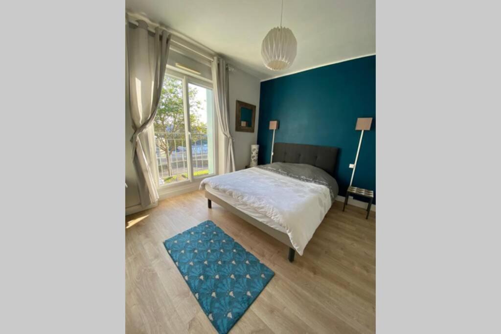 Milin : Appt 2 Ch Vue Sur Mer, Lumineux - Centre-Ville, Proche Facs, Telepherique Et Arsenal. Brest Eksteriør bilde